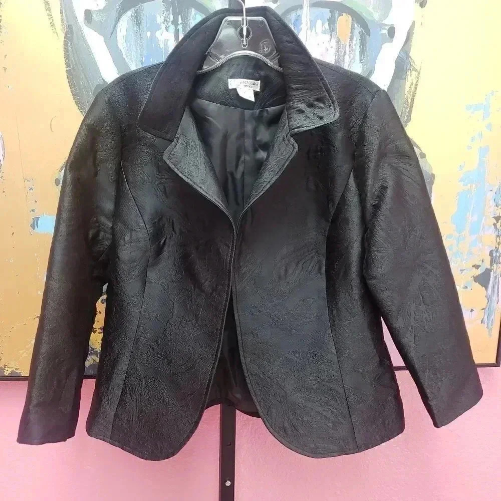 Grace Chuang New York Black Jacket Size Small